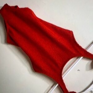 Girls floral one piece